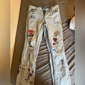 Sire Printed Jeans